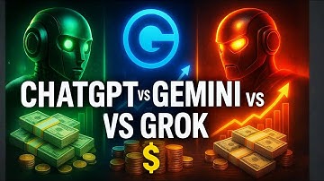 ChatGPT vs Gemini vs Grok 🤖 Which AI Wins in 2025? (Full Breakdown)