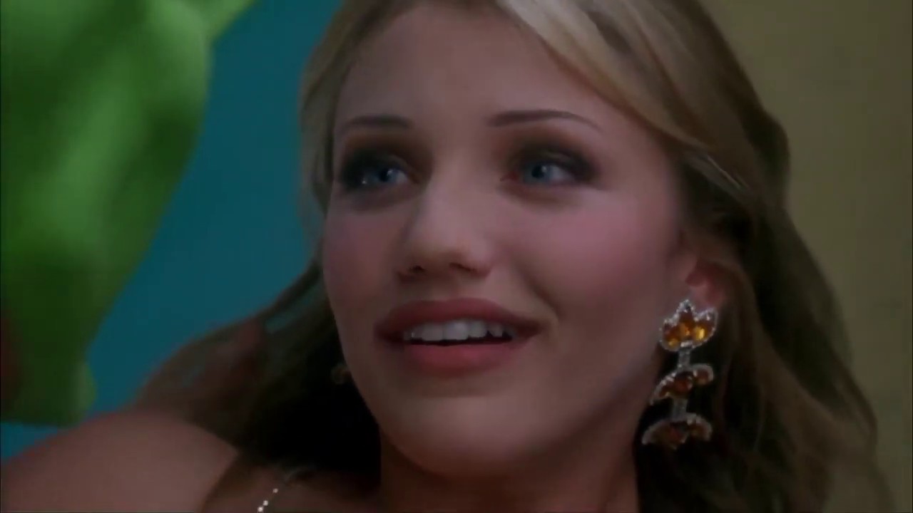 Cameron Diaz in a Red Dress and Dancing - The Mask, Jim Carrey and Cameron Diaz Cameron Diaz in a Red Dress and Dancing - The Mask, Jim Carrey and Cameron Diaz
