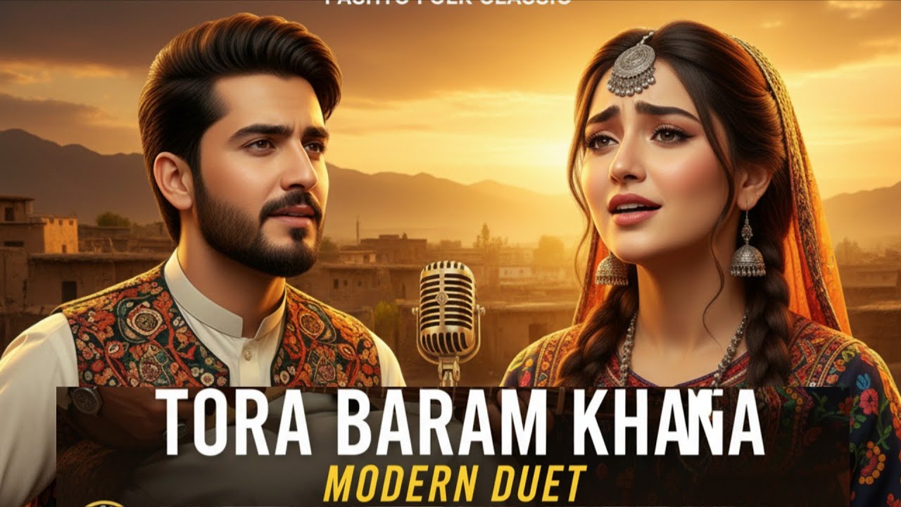 Tora Baram Khana Nawaba - Pashto Folk Song | Boy & Girl Duet | High Quality Studio AI Version