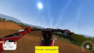 2019 Anaheim A1 Sx Track Map Replica Mx Simulator