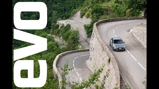 Hyundai i30 Fastback N on the Col de Turini