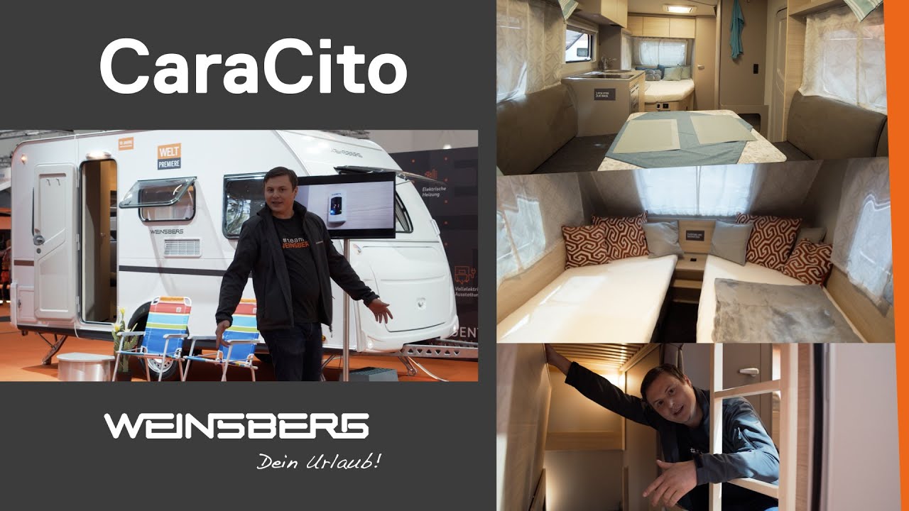 Which Gas-Free Caravan Suits You Best? WEINSBERG CaraCito Layout Overview