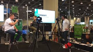 Konstantin Berezin TechCrunch Disrupt SF 2019 Backstage