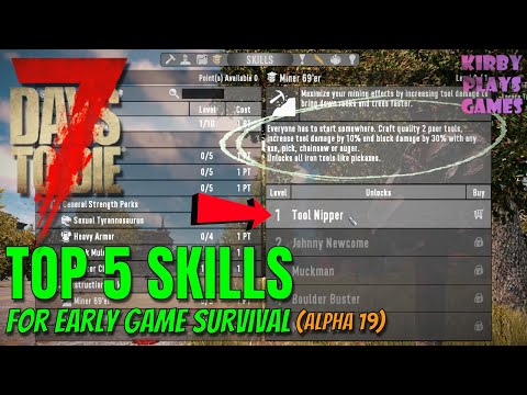 top-5-starting-skills-for-7-days-to-die!-(alpha-19)