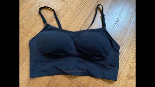 Warners seamless comfort wireless sports bra! #trendingnow #brareview #seamlessbra #founditonamazon