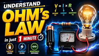 Understand OHM's Law in Just 1 Minutes