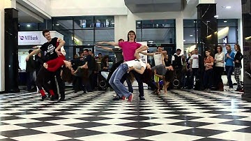 IZD-2014 Zouk Flash Mob 2014 & Zouk Rueda | Galileo, Minsk, Belarus