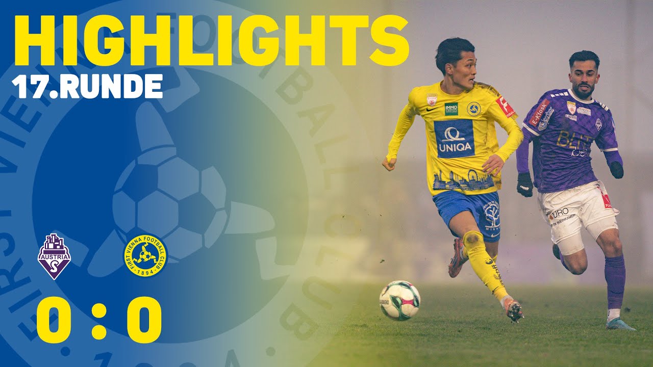 ADMIRAL 2. Liga I 17. Runde - Highlights | Austria Salzburg vs. First Vienna FC 1894