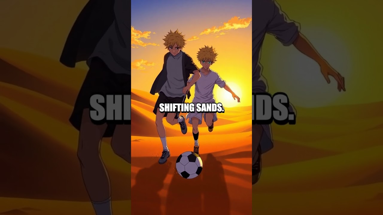 Anime Soccer Sensation in the Sahara: An Unseen Fusion