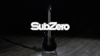 SubZero Generation 7 Electric Guitar, 7-String, Jet Black