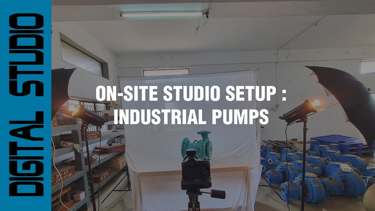 How Industrial Products Are Photographed On-Site | Table-Top Studio Setup (BTS)