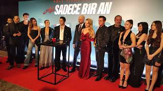 Aşk Sadece Bir An filminin galası, Zorlu PSM'de yapıldı! Oyuncular, soruları yanıtladı!