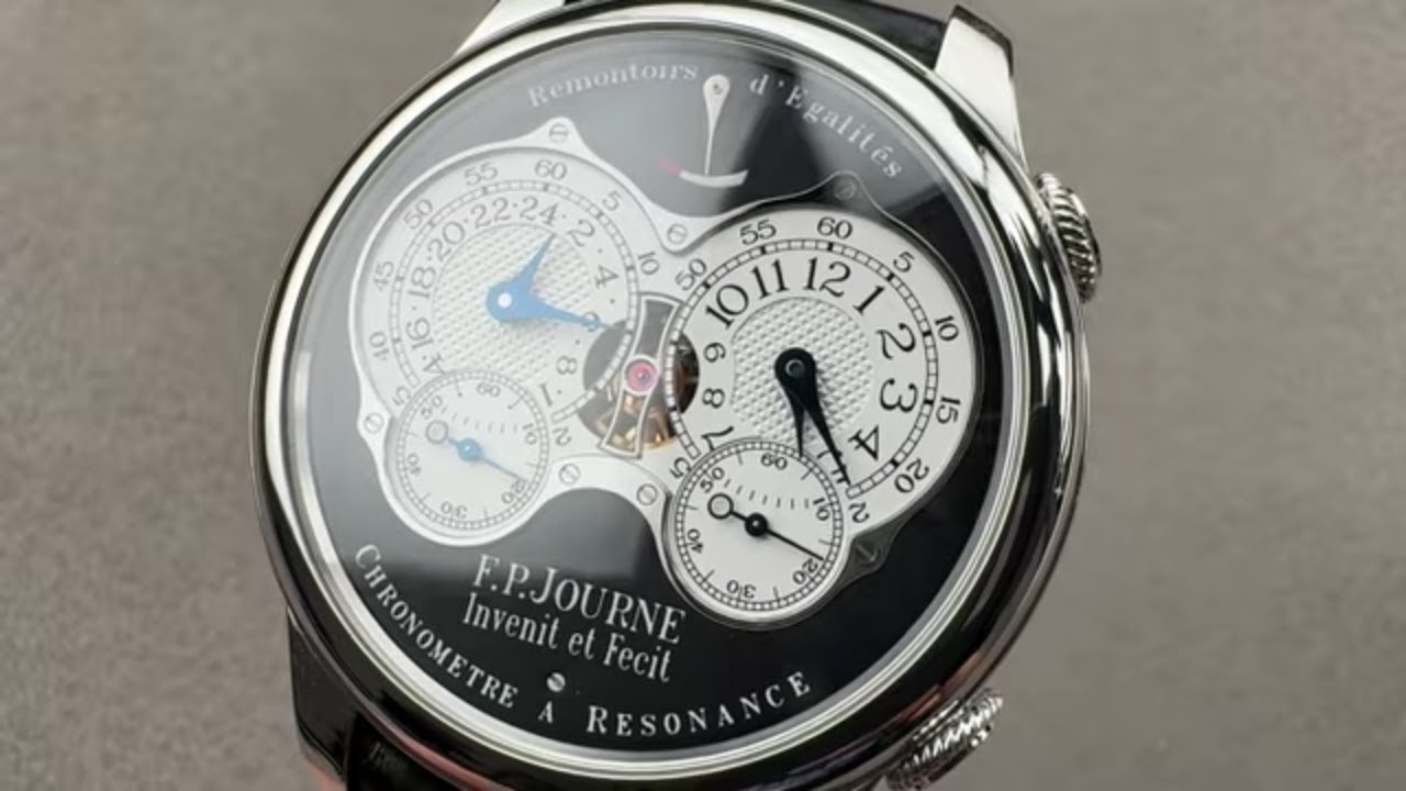 F.P. Journe Chronometre a Resonance Black Label 42mm (RQ PT 40 A BK) F.P. Journe Watch Review