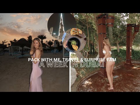 opening up about life, pack with me & travel to Dubai | weekly vlog