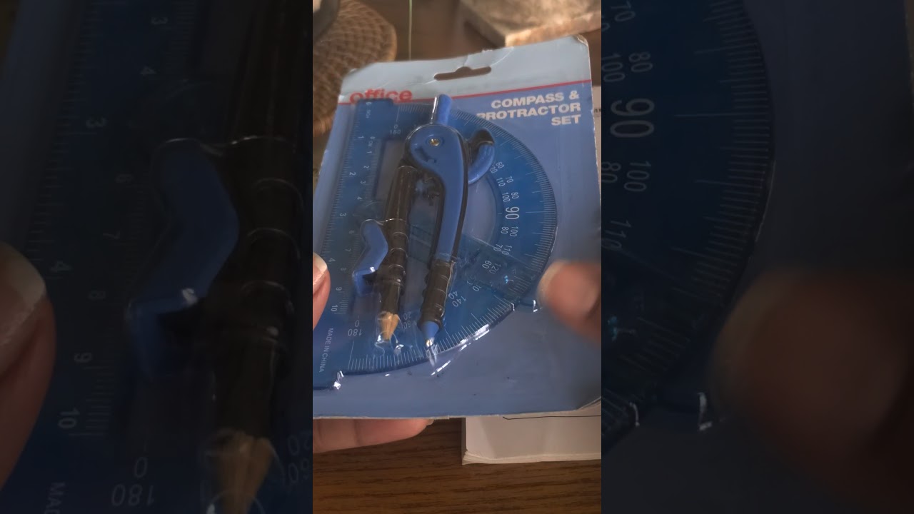 Compass and protractor