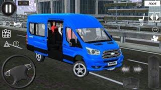 Minibüs Şoförü 3D Yolcu Taşıma Oyunu - Minibus Simulator City Driving - Android Gameplay screenshot 2