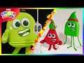 🎶 Playlist de músicas das festas! 🎁🎅 | Crianças aprendem as cores | Colourblocks