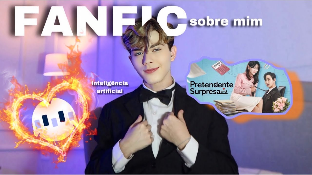 LENDO FANFIC SOBRE MIM (Poly.Ai) CEO vergonha alheia