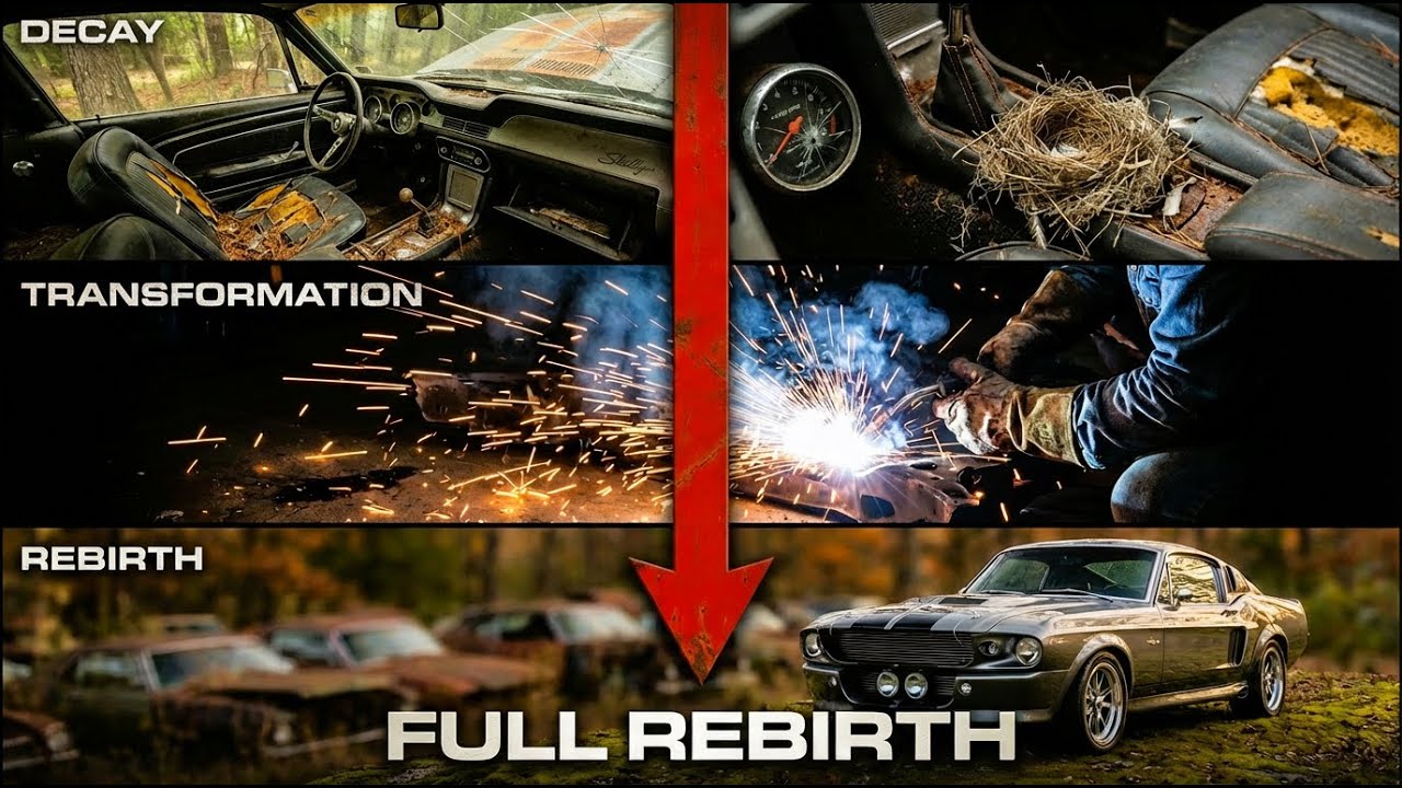 Found the "Gone in 60 Seconds" Eleanor Mustang in a Forest | Full Restoration