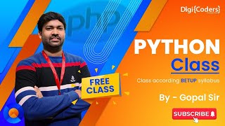 Python  Syllabus  Day - 2 | DigiCoders Technologies