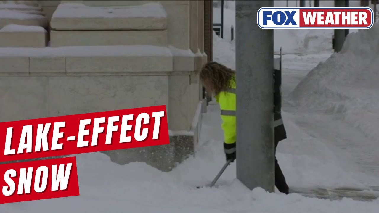 Lake-Effect Snow Bands Battering Upstate New York