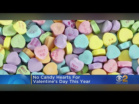 Video: Sweethearts Candy Hearts är Inte Tillgängliga Denna Alla Hjärtans Dag För Första Gången På 153 år