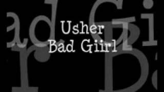 Usher Bad Girl chords