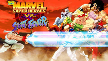 MSHvSF Ryu — Where MVC-Style Combos Become Pure Art!