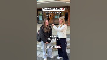 Asking year 12s about the worst GCSE subjects so you don’t have to #gcse #gcses #year11 #year12