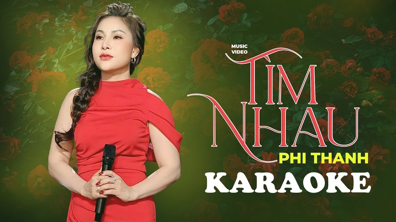 TÌM NHAU (Karaoke) | Phi Thanh | tác giả: Nhật Thu