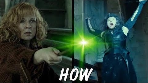How Molly Weasley Killed Bellatrix Lestrange - Soyo Theory