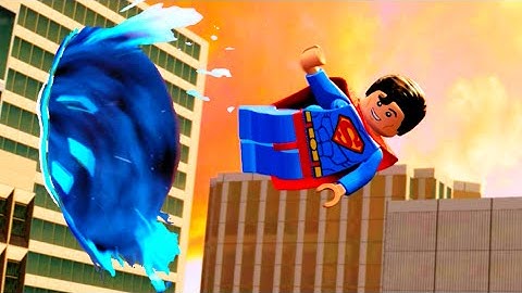 LEGO Dimensions Sauron Invades Central City w/ No Superman!