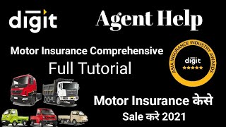 How to issue GoDigit Motor Comprehensive Insurance | GoDigit Agent Help desk | Full Tutorial 2021 screenshot 4