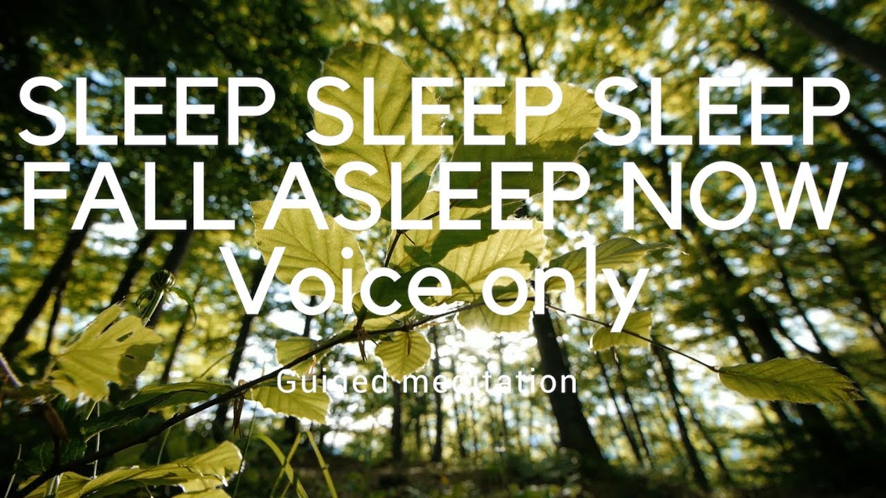 SLEEP SLEEP SLEEP - FALL ASLEEP NOW Guided sleep meditation for sleep ...
