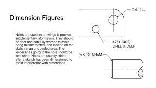 Blueprint Reading Basics — Understanding Dimensioning Part 2