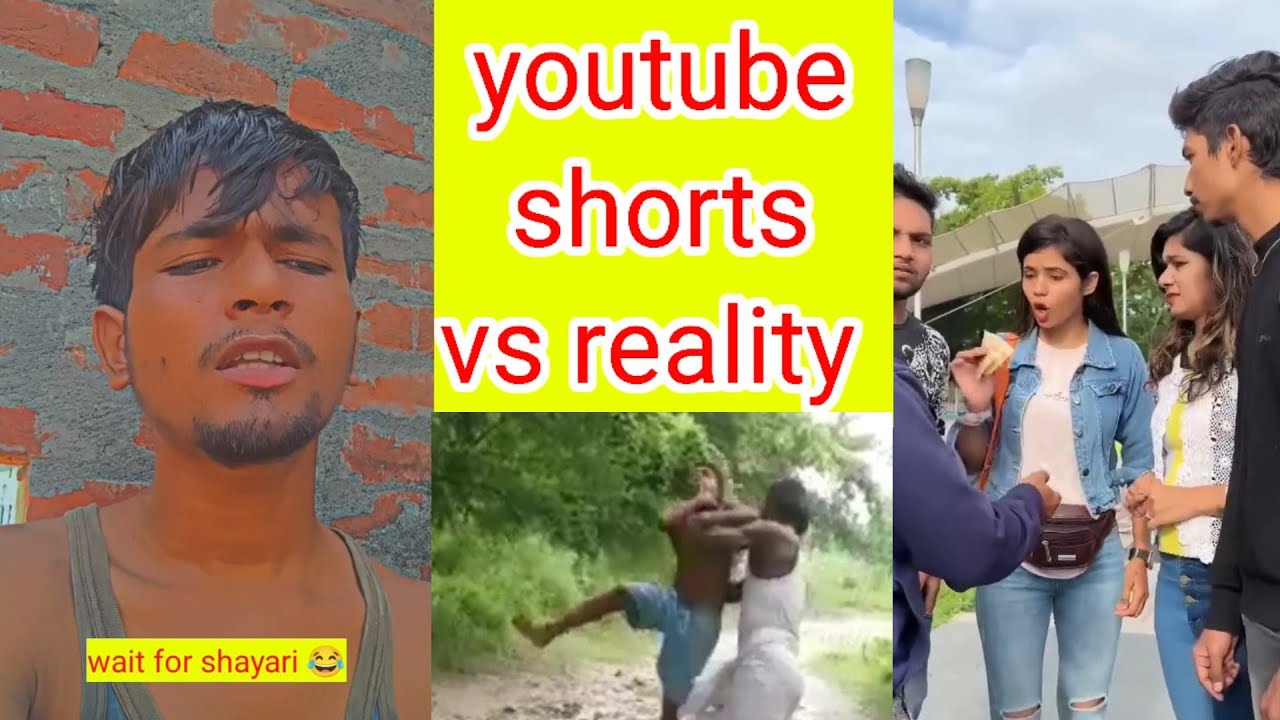 YouTube shorts vs reality 😂 shorts comedy video by vivek jaiswal YouTube