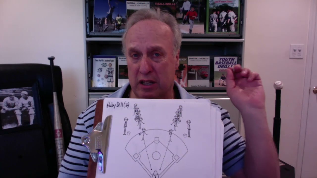 Little League Baseball Coaching Fielding Drills: Defensive Baseball Techniques, Coach Strategies