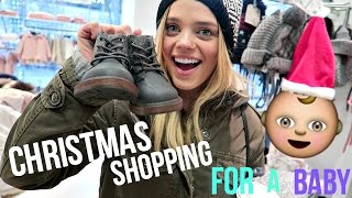 CHRISTMAS SHOPPING FOR OUR BABY!? - VLOGMAS DAY 12