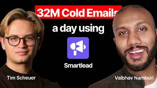 32M Cold Emails / Day Secrets by Smartleads Founder Vaibhav