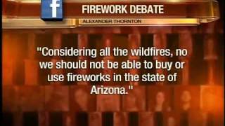 Fireworks cannot be used in some Arizona cities