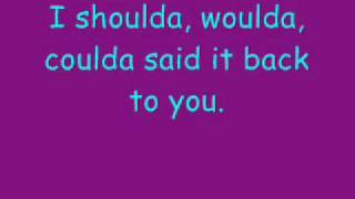 Shoulda by Hinder(with lyrics) chords