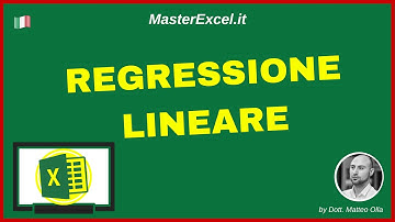 MasterExcel.it | Regressione Lineare su Excel - Grafico Formula e Analisi di una regressione lineare