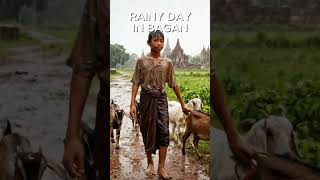 Rainy Day in Bagan #countrysidelife #motivation #bagan #quotes #myanmar #history #natureambience