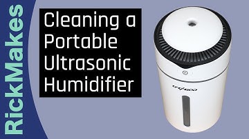 Cleaning a Portable Ultrasonic Humidifier