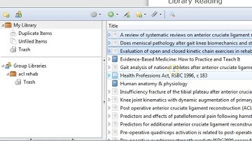 Zotero groups: Create groups, add items, invite members