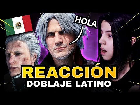 REACCIONO al DOBLAJE LATINO de Devil May Cry 5