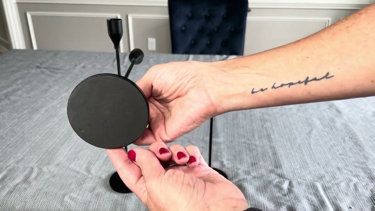 Honest review of the SUJUN Matte Black Candle Holders Set of 3 for Taper Candles