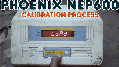 Phoenix NEP 600 Calibration