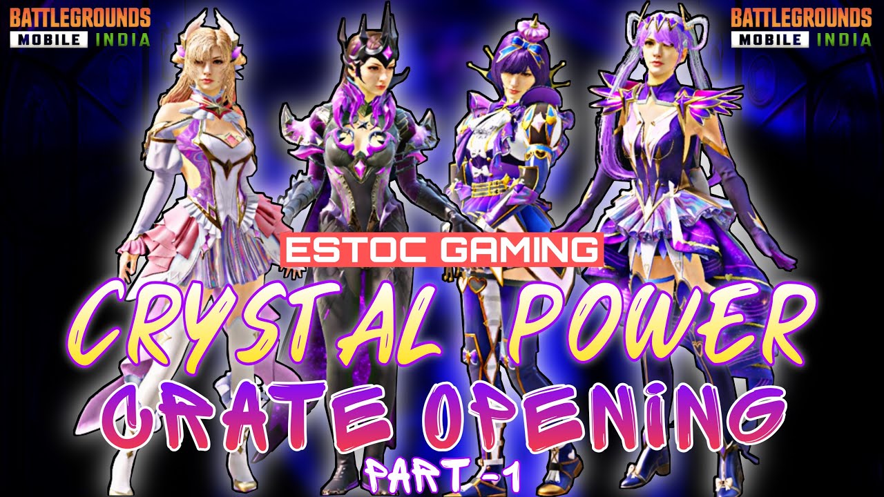 Crystal Power Lucky Spin Crate Opening |OMG 8 Mythic Crystal Power Crate Opening | 