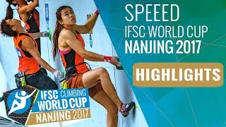 Ifsc Climbing World Cup Nanjing 2017 - Speed Highlights